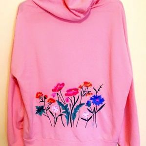 Light peach  sweater hoodie